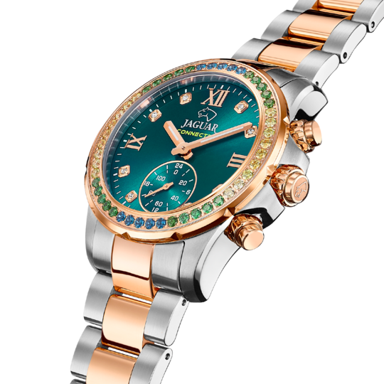 RELOJ SUIZO DE MUJER JAGUAR CONNECTED LADY VERDE J981/6