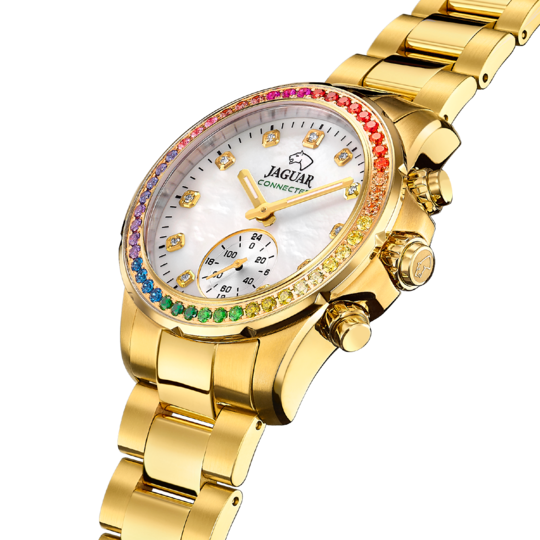 SILVER WOMEN'S WATCH JAGUAR CONNECTED LADY J983/4