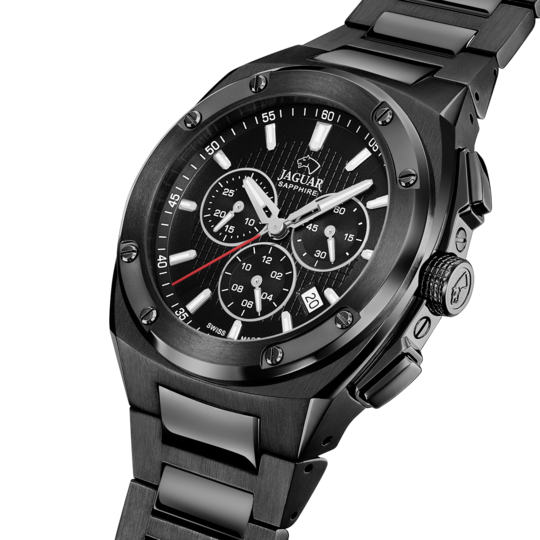 RELOJ SUIZO DE HOMBRE JAGUAR EXECUTIVE NEGRO J992/1