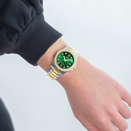 Relógio feminino JAGUAR WOMAN COLLECTION de cor verde. J893/3