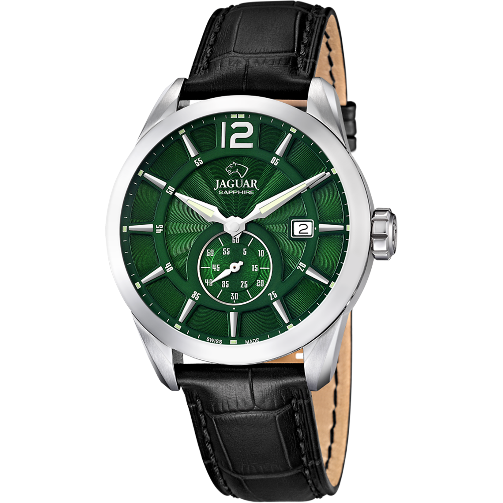 Comprar online barato Reloj Jaguar hombre acero correa piel. J663/4 Envíos  gratuitos a toda España