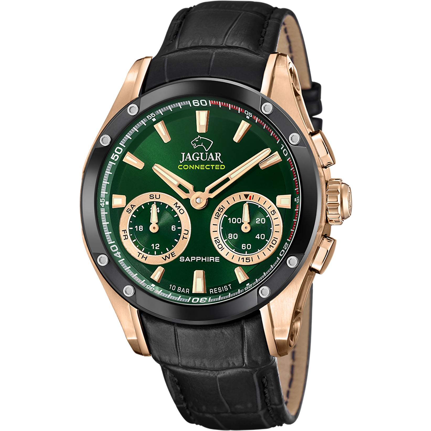 Reloj suizo de hombre JAGUAR CONNECTED MEN Verde J899/1