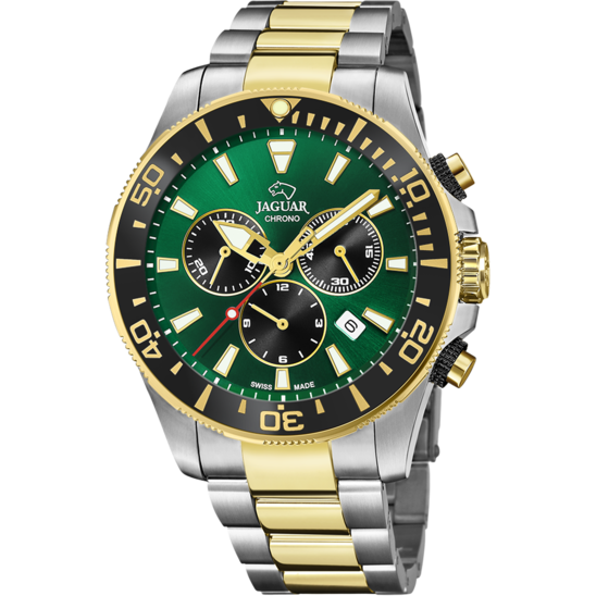 GREEN MEN'S WATCH JAGUAR EXECUTIVE PIONNIER J862/3