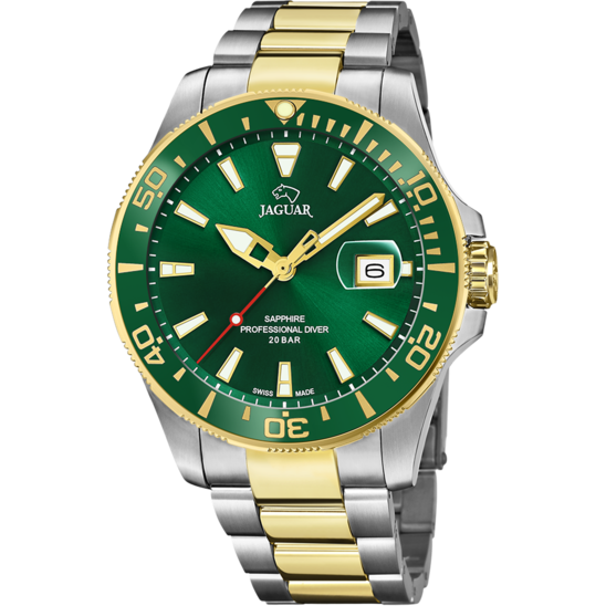 Reloj suizo de hombre JAGUAR EXECUTIVE Verde J863/B