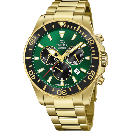 GREEN MEN'S WATCH JAGUAR EXECUTIVE PIONNIER J864/1