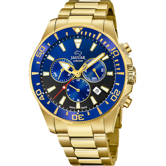 Reloj suizo de hombre JAGUAR EXECUTIVE PIONNIER Azul negro J864/5