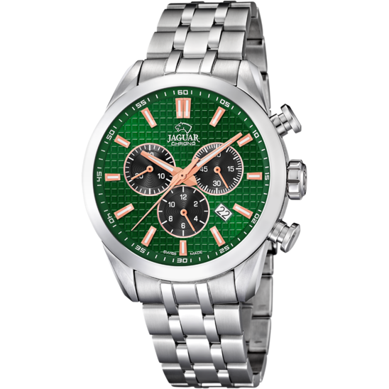 Groene Heren zwitsers horloge JAGUAR ACAMAR. J865/3