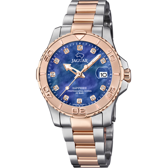 Reloj Jaguar Nueva I-size J871/e Azul Mujer