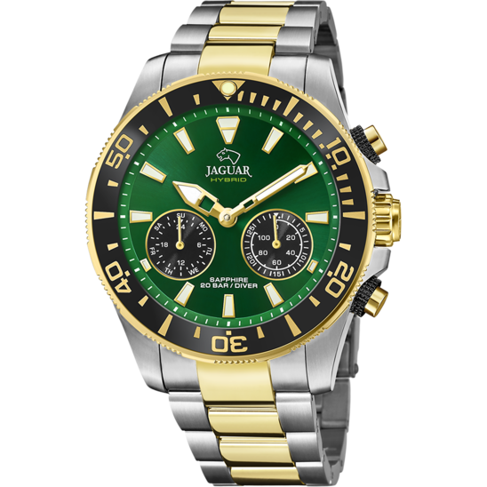 Relógio masculino JAGUAR CONNECTED de cor verde. J889/3