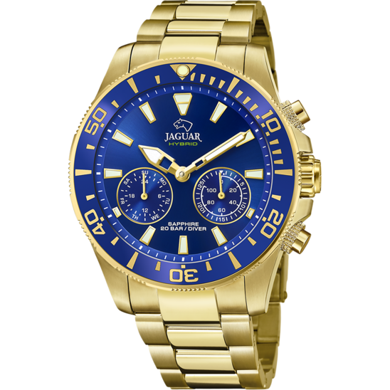 Relógio masculino JAGUAR CONNECTED de cor azul. J899/2