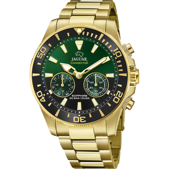 Reloj suizo de hombre JAGUAR CONNECTED MEN Verde J899/5