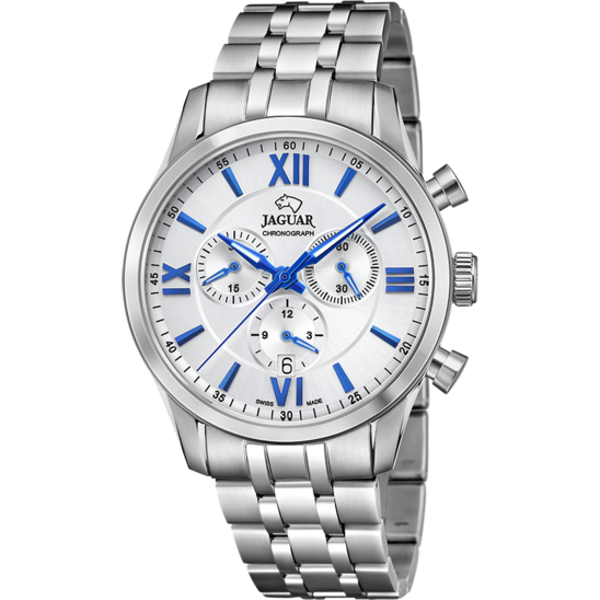 Reloj Jaguar Acero Azul Hombre