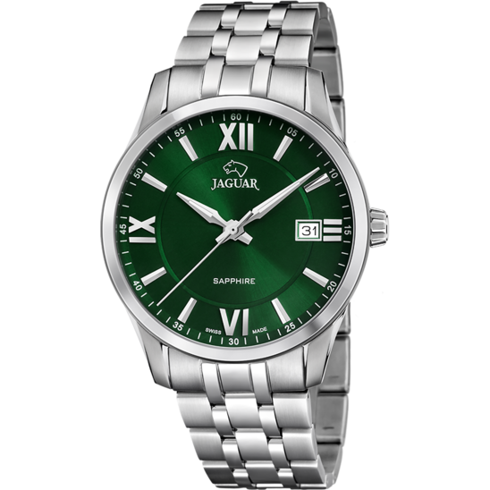 GROENE HEREN ZWITSERS HORLOGE JAGUAR ACAMAR CLASSIQUE J964/3