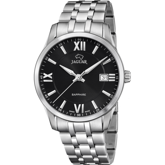 Zwarte Heren zwitsers horloge JAGUAR ACAMAR. J964/4