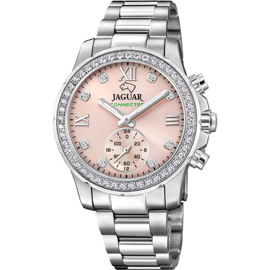 Roze Dames verbonden horloge JAGUAR WOMAN COLLECTION. J980/2