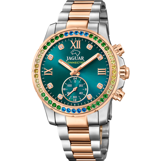 RELOJ SUIZO DE MUJER JAGUAR CONNECTED LADY VERDE J981/6