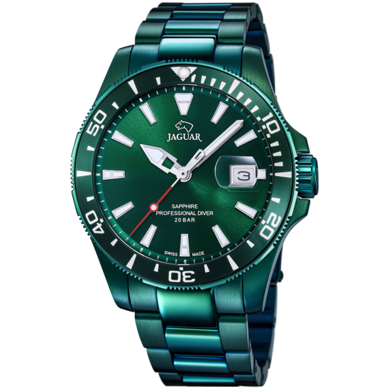 green Men's watch JAGUAR EXECUTIVE. J988/1