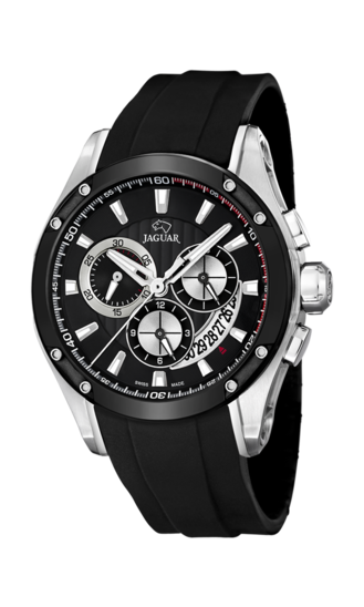 Relógio masculino JAGUAR SPECIAL EDITION de cor preta. J688/1