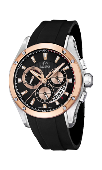 Relógio masculino JAGUAR SPECIAL EDITION de cor preta. J689/1