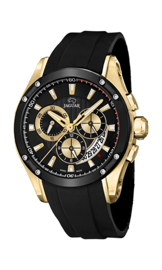 Zwarte Heren zwitsers horloge JAGUAR SPECIAL EDITION. J691/2
