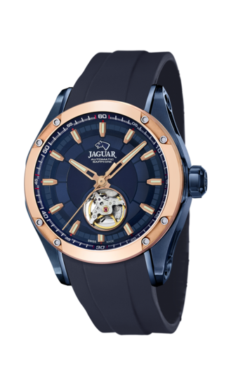 Blauw Heren zwitsers horloge JAGUAR OUVERTURE. J812/1