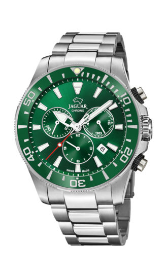 Relógio masculino JAGUAR EXECUTIVE PIONNIER de cor verde. J861/4