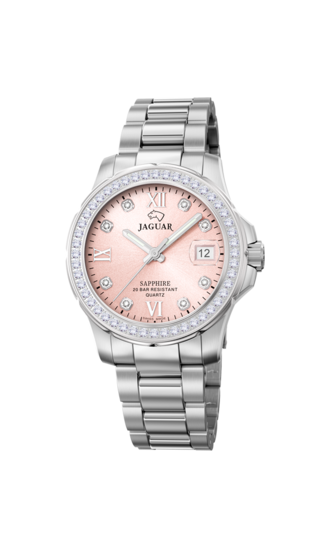 Roze Dames zwitsers horloge JAGUAR EXECUTIVE DAME. J892/2