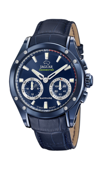 Reloj Jaguar J961/1 Azul Correa De Piel, Hombre