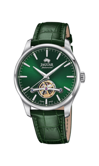 Reloj suizo de hombre JAGUAR AUTOMATIC BALANCIER Verde J966/4