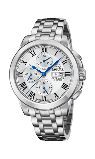 Reloj suizo de hombre JAGUAR AUTOMATIC COLLECTION Plateado J978/2