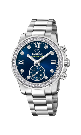 Relógio feminino JAGUAR CONNECTED LADY de cor azul. J980/3