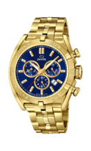 Men's JAGUAR Executive chronograph watch, blue dial. J853/3