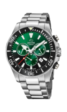 Zwarte En Groene Heren zwitsers horloge JAGUAR EXECUTIVE PIONNIER. J861/9