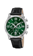 Men's JAGUAR Acamar chronograph watch, green dial. J884/3