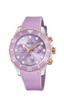 Women's JAGUAR  chronograph watch, pink dial. J890/2