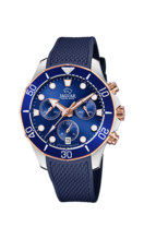 Relógio feminino JAGUAR COUPLE DIVER de cor azul. J890/4