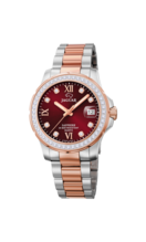 Women's JAGUAR  analog watch, burgundy dial. J894/3