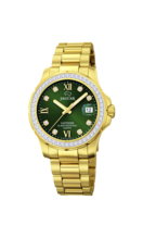 Women's JAGUAR  analog watch, green dial. J895/2