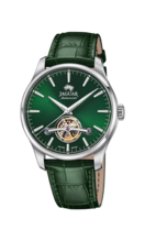 Groene Heren zwitsers horloge JAGUAR AUTOMATIC BALANCIER. J966/4
