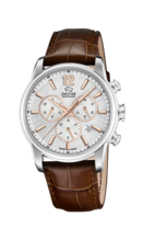 Zilveren Heren zwitsers horloge JAGUAR ACAMAR CHRONOGRAPHE. J968/1