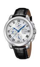 Zilveren Heren zwitsers horloge JAGUAR LE CHRONOGRAPHE. J975/2