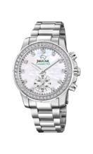 Parelwitte Dames zwitsers horloge JAGUAR CONNECTED LADY. J980/1