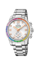 Relógio feminino JAGUAR WOMAN COLLECTION de cor prateada. J980/4