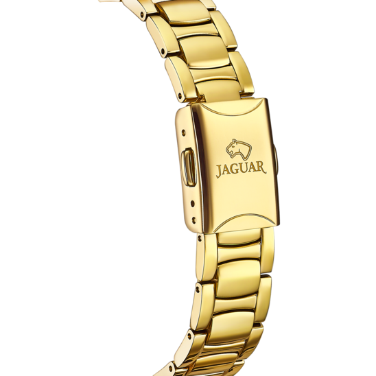 Gouden Dames zwitsers horloge JAGUAR COSMOPOLITAN. J830/1