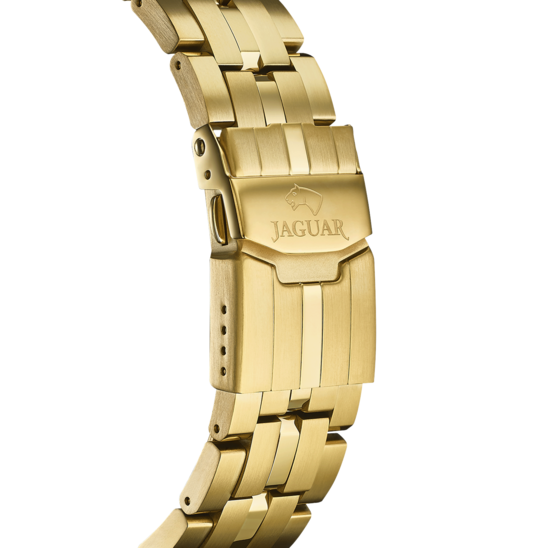 Schweizer Herrenuhr JAGUAR EXECUTIVE in Golden. J853/2