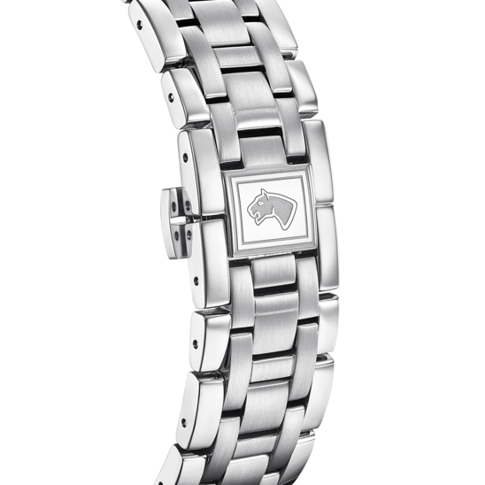 Zilveren Heren zwitsers horloge JAGUAR LE CHRONOGRAPHE. J978/1