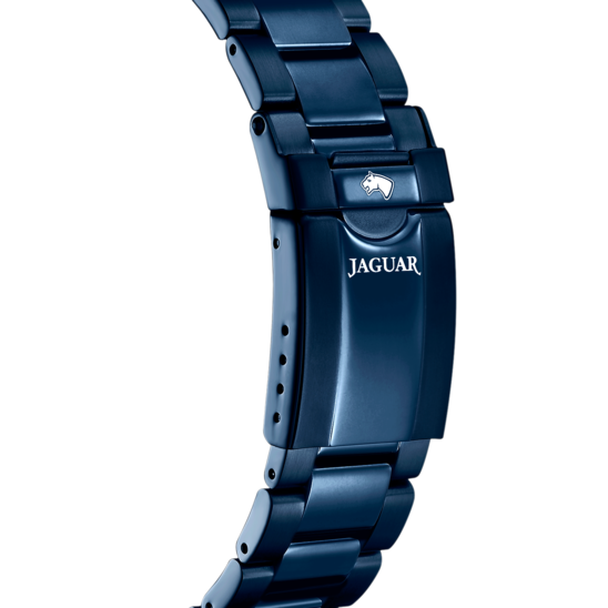 Jaguar J873/1 Executive bicolor 46,5 mm dial azul y bisel azul mate