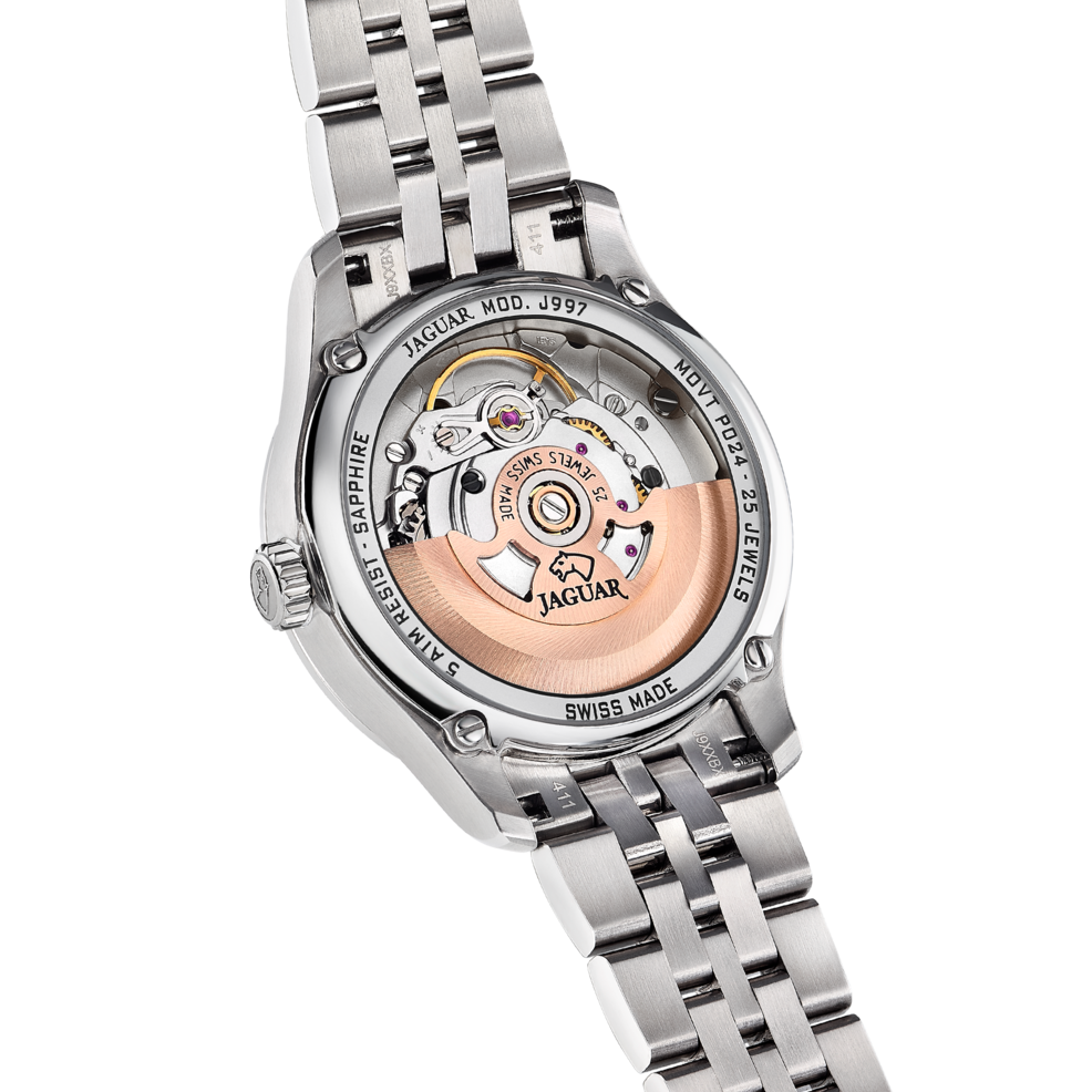 Zwarte Dames zwitsers horloge JAGUAR HÉRITAGE. J997/2