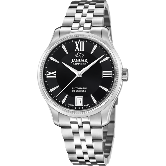 Zwarte Dames zwitsers horloge JAGUAR HÉRITAGE. J1000/2