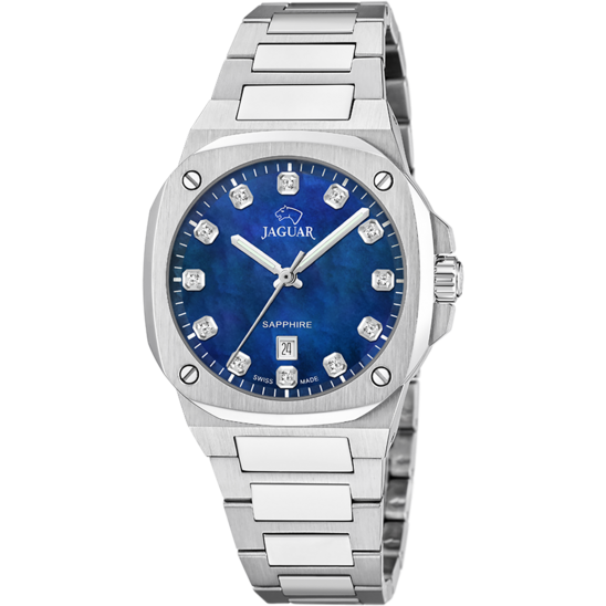 Reloj De Mujer Jaguar Swiss Made Rondcarre J1027/7